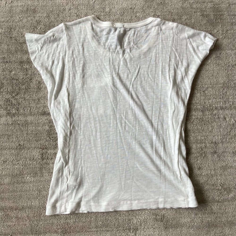 Splendid White Ruffle Top NWT - Picture 6 of 10